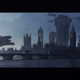 Illustration for article titled These Futuristic City Wallpapers Will Take Your Breath Away